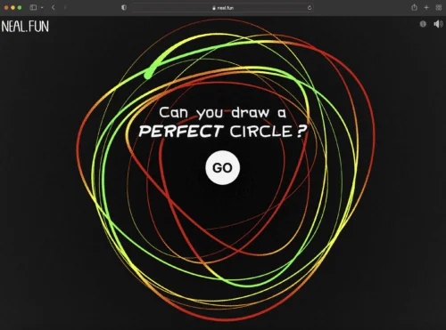 Can You Draw a Perfect Circle | Neal.Fun | Abakcus