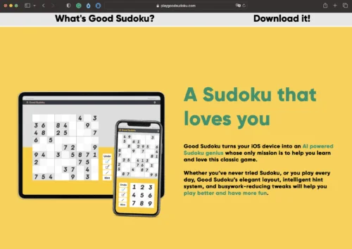Good Sudoku | Cool iOS Apps | Abakcus