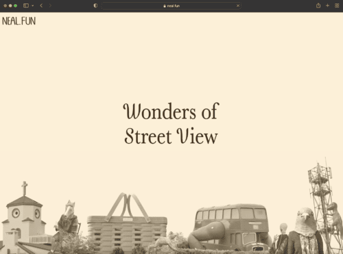 Wonders of Street View | Neal.Fun | Abakcus