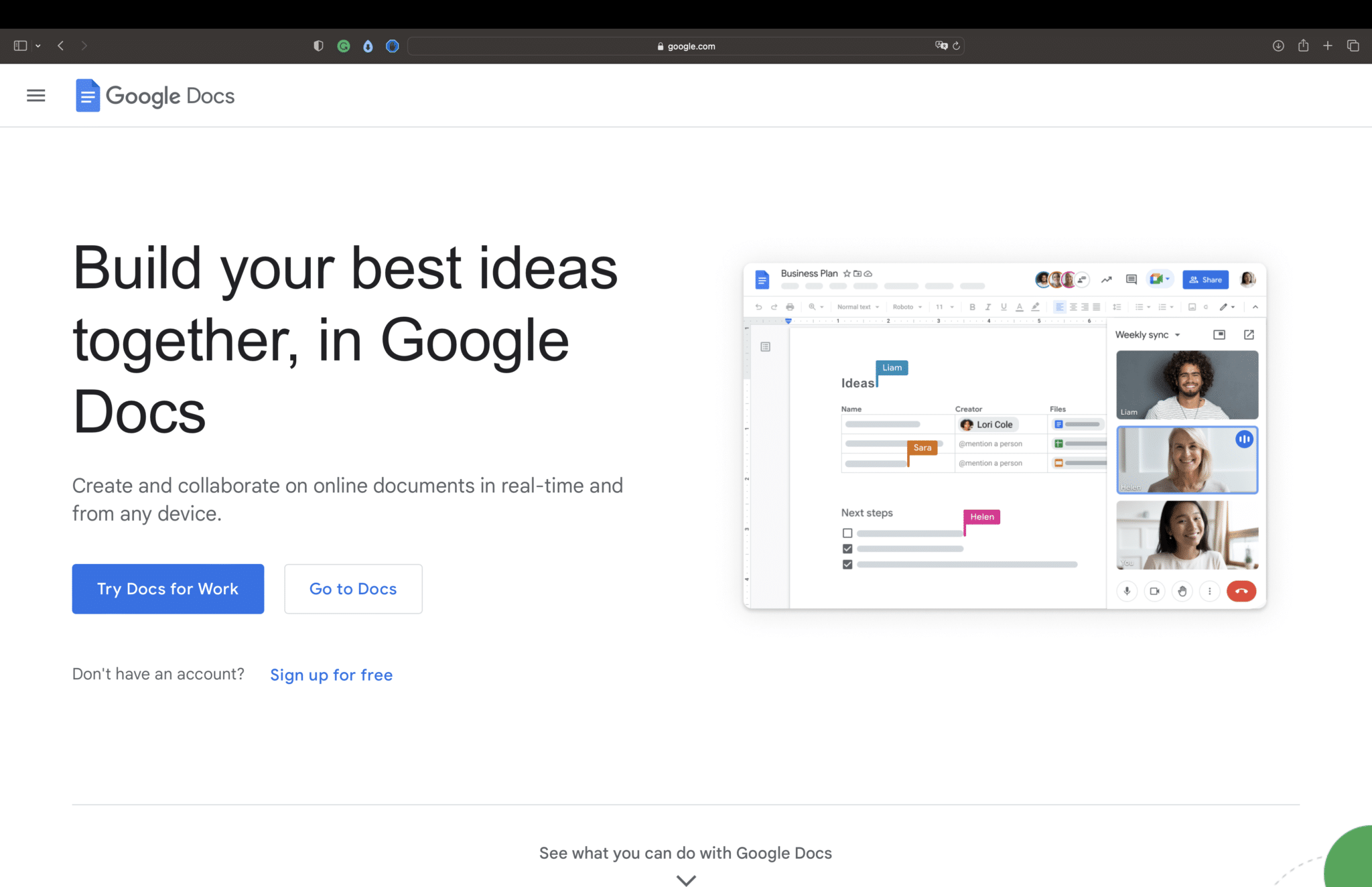 Google Docs | Best Tools for Writers | Abakcus