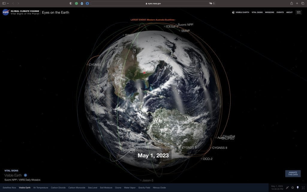 NASAs Eyes on the Earth