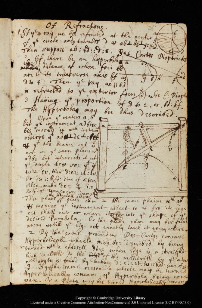 newtons college notebook