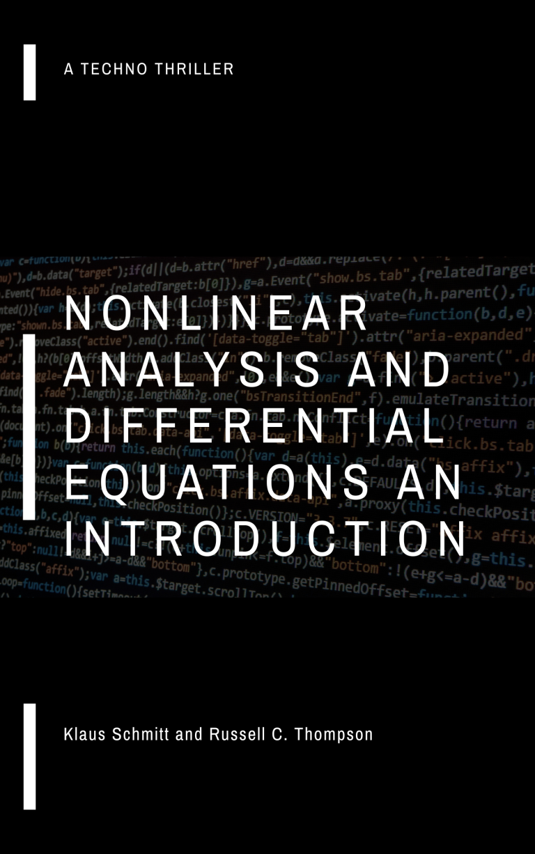 Nonlinear Analysis and Differential Equations An Introduction