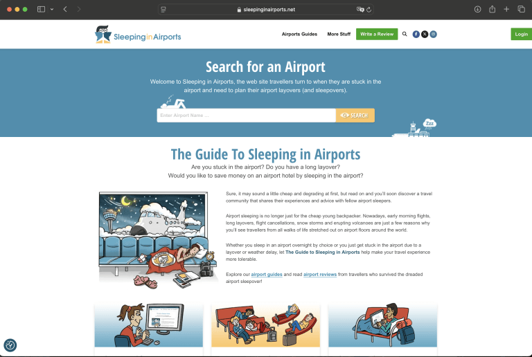 Sleeping in Airports