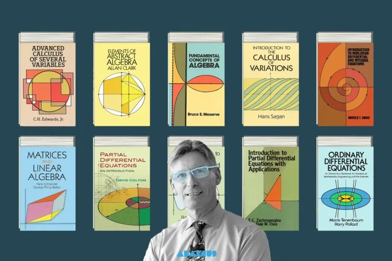 20+ Beautiful Dover Publications Vintage Math Textbook Covers