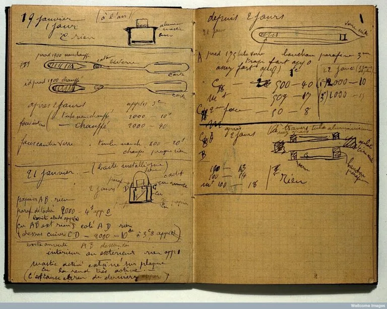 Marie Curie’s Radioactive Notebooks