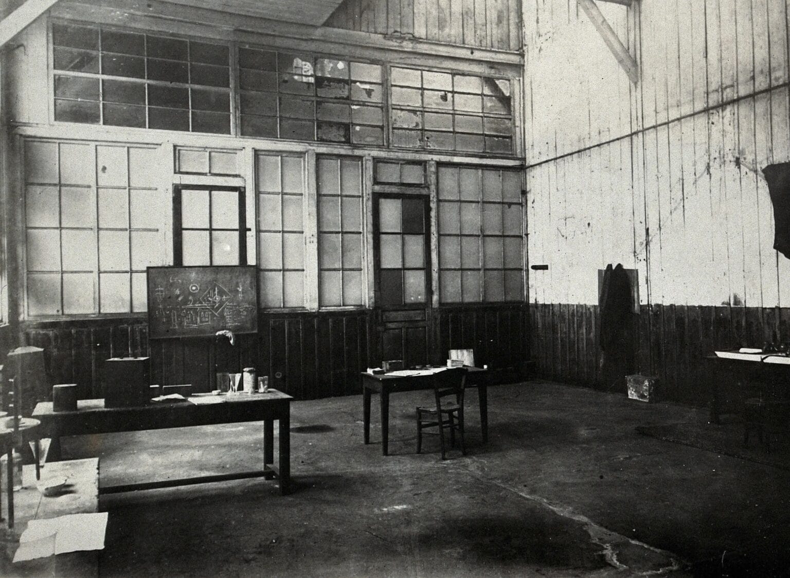 The laboratories of Marie and Pierre Curie
